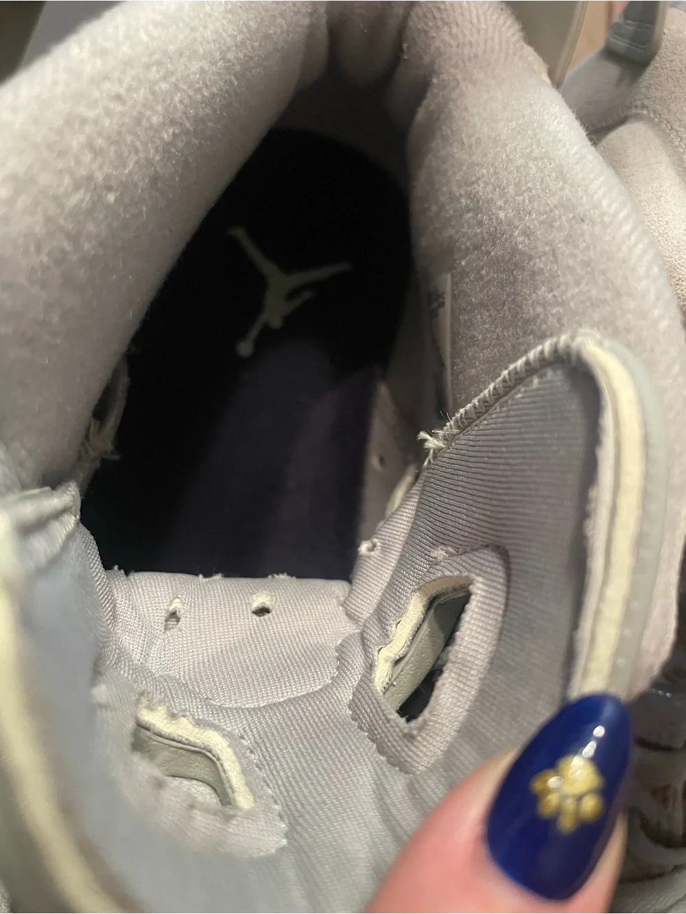 Air Jordan 6 Retro Georgetown sneaker shoes high top suede tongue brand men 13